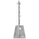 vidaXL Toalett Tükör Szürke Sonoma 100 x 55 x 18 cm Üveg és mérnöki fa