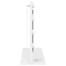 vidaXL Toalett Tükör tükörrel Fehér 60 x 45 x 18 cm Üveg és mérnöki fa