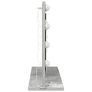 vidaXL Toalett Tükör Beton Szürke 60 x 45 x 18 cm Üveg és mérnöki fa
