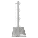 vidaXL Toalett Tükör Szürke Sonoma 60 x 45 x 18 cm Üveg és mérnöki fa