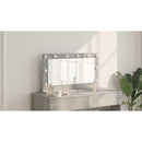 vidaXL Toalett Tükör Beton Szürke 80 x 45 x 18 cm Üveg és mérnöki fa