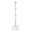 vidaXL Toalett Tükör tükörrel Fehér 70 x 50 x 18 cm Üveg és mérnöki fa