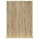 vidaXL Toalett Tükör Sonoma tölgy 70 x 50 x 18 cm Üveg és mérnöki fa