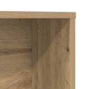 vidaXL Asztal Artisan tölgy Faanyag 91 x 50 x 149 cm