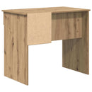 vidaXL Asztal Artisan tölgy Faanyag 90 x 49 x 75 cm