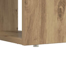 vidaXL Asztal Artisan tölgy Faanyag 113 x 54 x 120 cm