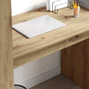 vidaXL Asztal Artisan tölgy Faanyag 113 x 54 x 120 cm