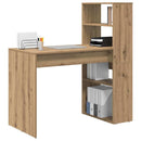 vidaXL Asztal Artisan tölgy Faanyag 113 x 54 x 120 cm