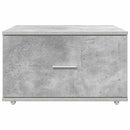 vidaXL Fiókos szekrény kerékkel Beton Szürke 55 x 45 x 31 cm