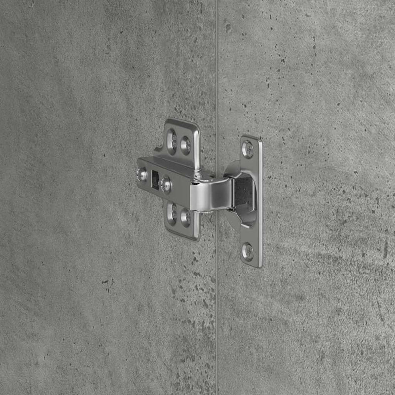 vidaXL Magas Szekrény Beton szürke 35 x 39 x 168 cm Faanyag