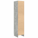 vidaXL Magas Szekrény Beton szürke 35 x 39 x 168 cm Faanyag