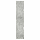 vidaXL Magasfiú Beton Szürke 35 x 39 x 168 cm