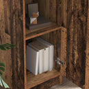 vidaXL Magas Szekrény Régi fa 35 x 39 x 168 cm Faanyag