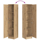 vidaXL Magas Szekrény kézműves tölgy 35 x 39 x 168 cm Faanyag
