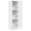 vidaXL Magasfiú Fehér 31.5 x 32 x 122.5 cm