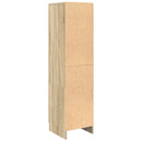 vidaXL Magasfiú Sonoma tölgy 31.5 x 32 x 122.5 cm