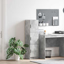 vidaXL Magasfiú Beton Szürke 31.5 x 32 x 122.5 cm