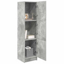 vidaXL Magasfiú Beton Szürke 31.5 x 32 x 122.5 cm