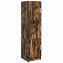 vidaXL Magasfiú Füstölt tölgy 31.5 x 32 x 122.5 cm