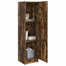 vidaXL Magasfiú Füstölt tölgy 31.5 x 32 x 122.5 cm