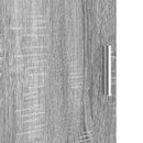 vidaXL Magas Tároló Szürke sonoma 31,5 x 32 x 124 cm Faanyag