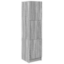 vidaXL Magasfiú Szürke Sonoma 31.5 x 32 x 122.5 cm