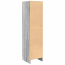 vidaXL Magasfiú Szürke Sonoma 31.5 x 32 x 122.5 cm