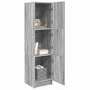 vidaXL Magasfiú Szürke Sonoma 31.5 x 32 x 122.5 cm