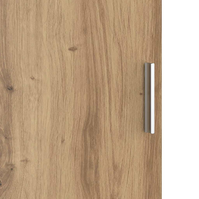 vidaXL Magas Tároló kézműves tölgy 31,5 x 32 x 124 cm Faanyag