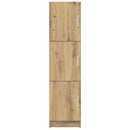 vidaXL Magasfiú Artisan tölgy 31.5 x 32 x 122.5 cm