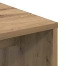 vidaXL Asztal Artisan tölgy Faanyag 102 x 50 x 124 cm