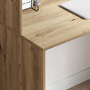 vidaXL Asztal Artisan tölgy Faanyag 102 x 50 x 124 cm
