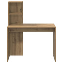 vidaXL Asztal Artisan tölgy Faanyag 102 x 50 x 124 cm