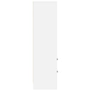 vidaXL Magasfiú fiókkal Fehér 45.5 x 34 x 127 cm Faanyag