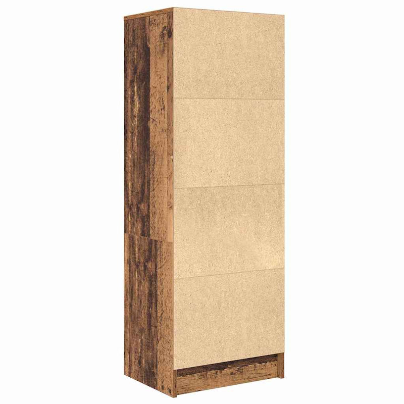 vidaXL Magasfiú fiókkal Régi fa 45.5 x 34 x 127 cm Faanyag