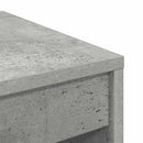 vidaXL Asztal Beton Szürke 60 x 40 x 76 cm