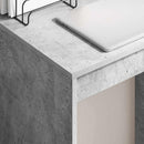 vidaXL Asztal Beton Szürke 60 x 40 x 76 cm