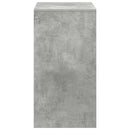vidaXL Asztal Beton Szürke 60 x 40 x 76 cm