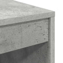 vidaXL Asztal Beton Szürke 70 x 40 x 76 cm