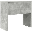 vidaXL Asztal Beton Szürke 80 x 40 x 76 cm