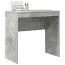 vidaXL Asztal Beton Szürke 80 x 40 x 76 cm