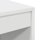 vidaXL Asztal Fehér 90 x 40 x 76 cm