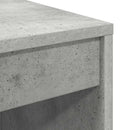 vidaXL Asztal Beton Szürke 90 x 40 x 76 cm