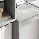vidaXL Asztal Beton Szürke 90 x 40 x 76 cm