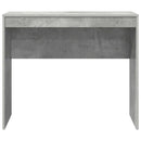 vidaXL Asztal Beton Szürke 90 x 40 x 76 cm