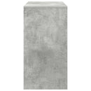 vidaXL Asztal Beton Szürke 90 x 40 x 76 cm