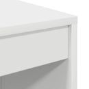 vidaXL Asztal Fehér 100 x 40 x 76 cm
