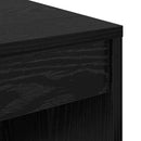 vidaXL Asztal Fekete tölgy 100 x 40 x 76 cm