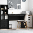 vidaXL Asztal Fekete tölgy 100 x 40 x 76 cm
