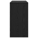 vidaXL Asztal Fekete tölgy 100 x 40 x 76 cm